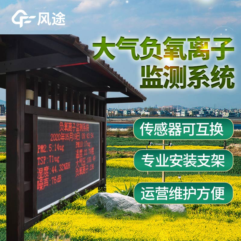 高智能負氧離子監測站 高智能負氧離子監測站